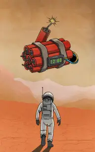 Bomb on Mars