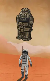 Artifact on Mars