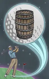 Astro Golf: Keg 3000