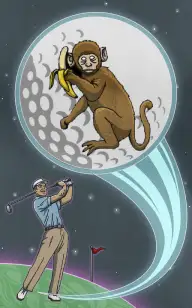 Chimp, the Cosmic Caddy