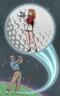 Astro Golf: Waitress 3000