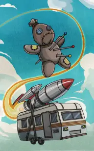 Cosmic RV Trip with Puppet