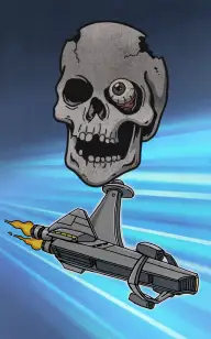 The Skeleton Space Drifter