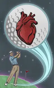 Astro Golf: Heart 3000