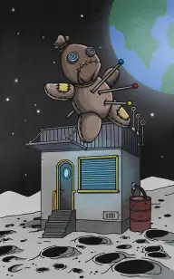 Doll on the Moon