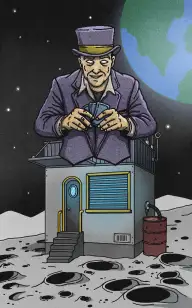Gambler in Moonbase 42