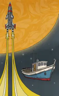 The Yacht Through Space