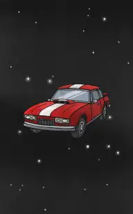 The Space Race Car