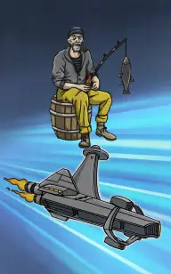 Fisherman at Lightspeed