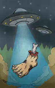 Body Part Alien Invasion