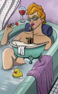 Dripping on the Bathtub