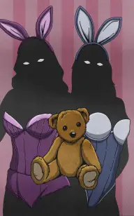 Two Ladies for One Stuffed Toy