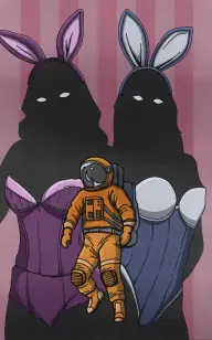 Two Ladies for One Rocketman