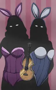 Two Ladies for One Instrument