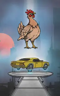 The Chicken Space Racer