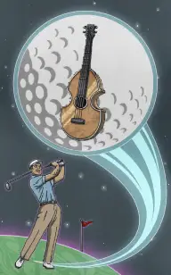 Guitar Space Golf
