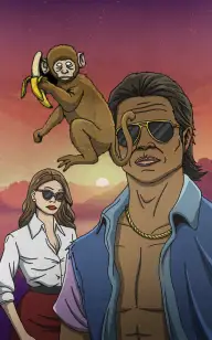 His Massive Chimp Strikes Again