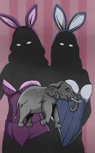 Two Ladies for One Mammal