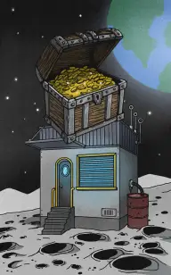 Treasure on the Moon