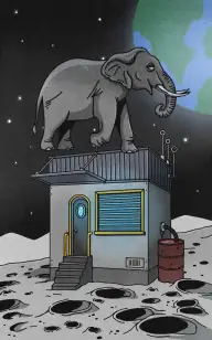 Mammoth in Moonbase 42