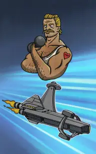 Bodybuilder  Starship