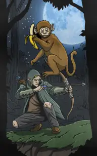 Chimp in Greenwood Forest