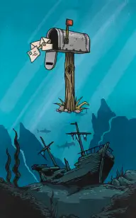 The Sunken Mailbox