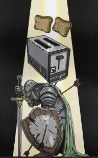 The Toaster's Kingly Death