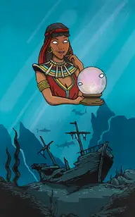 Crystal Ball From the Depth