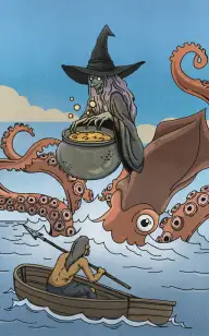 The Witch vs the Kraken
